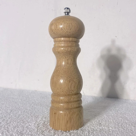 Vintage Wooden  Pepper Mill Pepper Grinder - Picture 2 of 9
